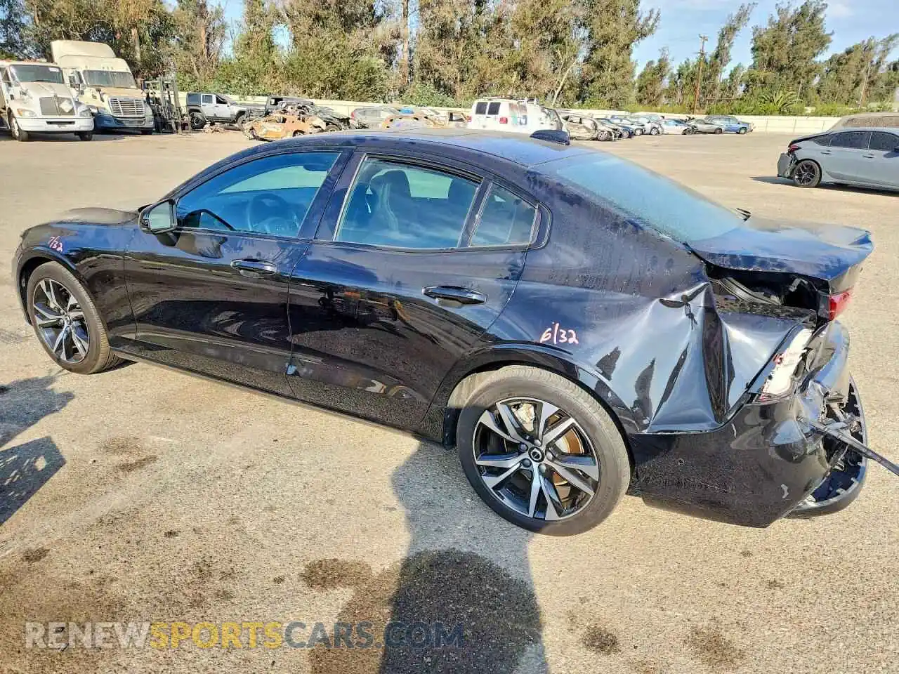 2 Photograph of a damaged car 7JRL12TL9RG315462 VOLVO S60 2024