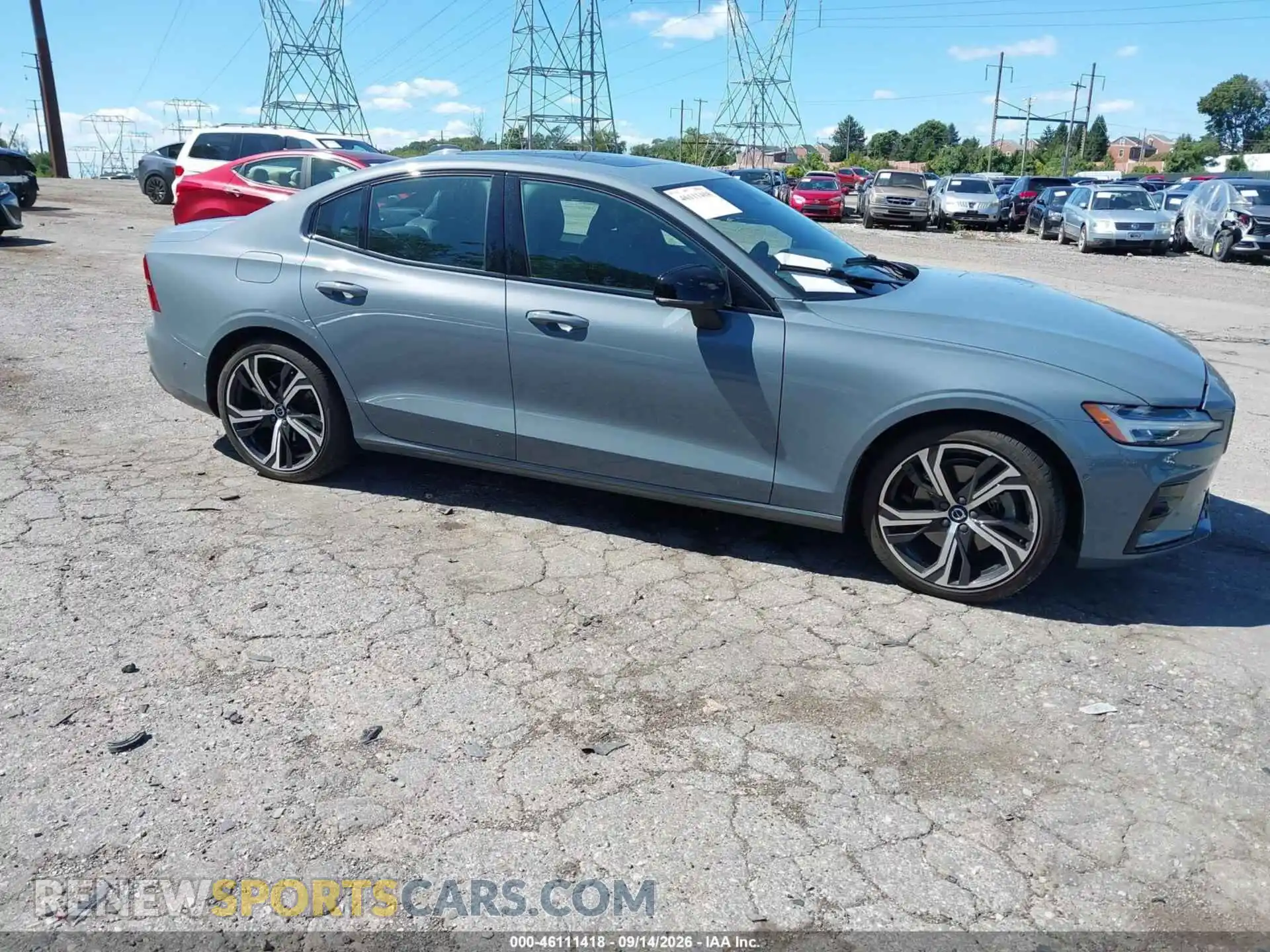 1 Photograph of a damaged car 7JRL12TM5RG314768 VOLVO S60 2024