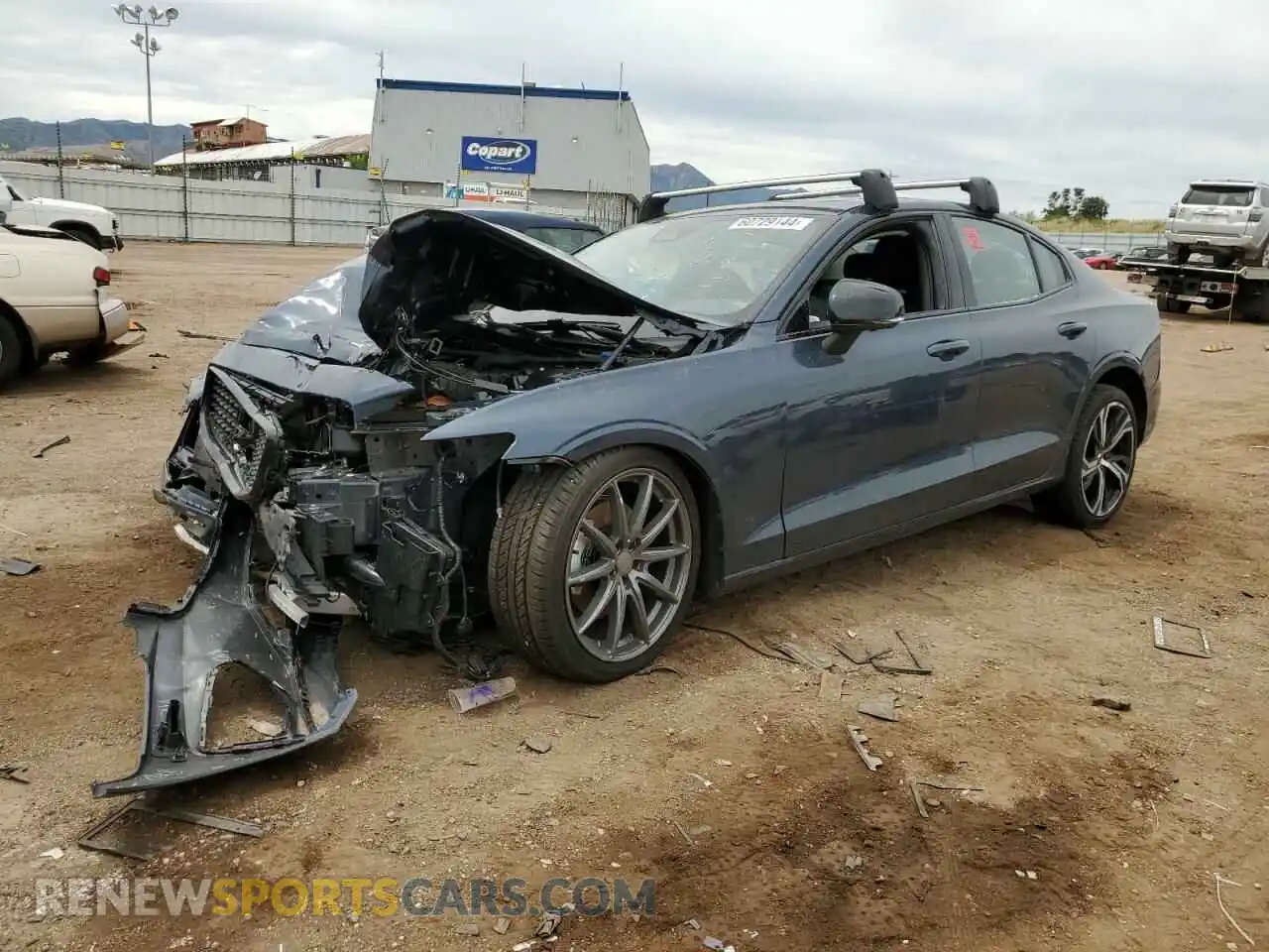1 Photograph of a damaged car 7JRL12TL2RG291022 VOLVO S60 PLUS 2024