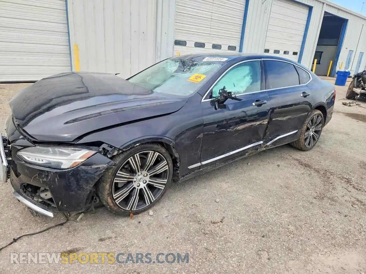 1 Photograph of a damaged car LVY062ML8NP269062 VOLVO S90 2022