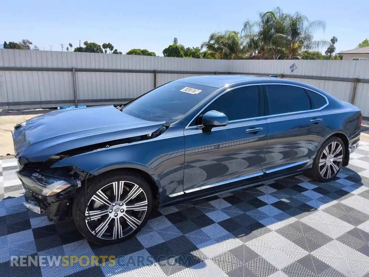 1 fotografías del automóvil dañado LVY062MF5RP387019 VOLVO S90 2024