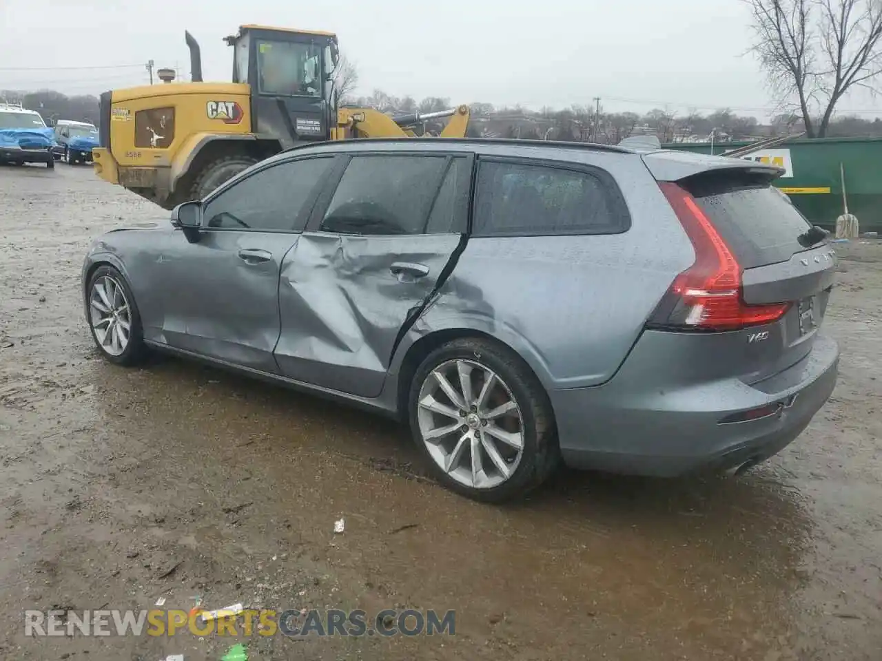2 Photograph of a damaged car YV1102EK1L1388794 VOLVO V60 2020