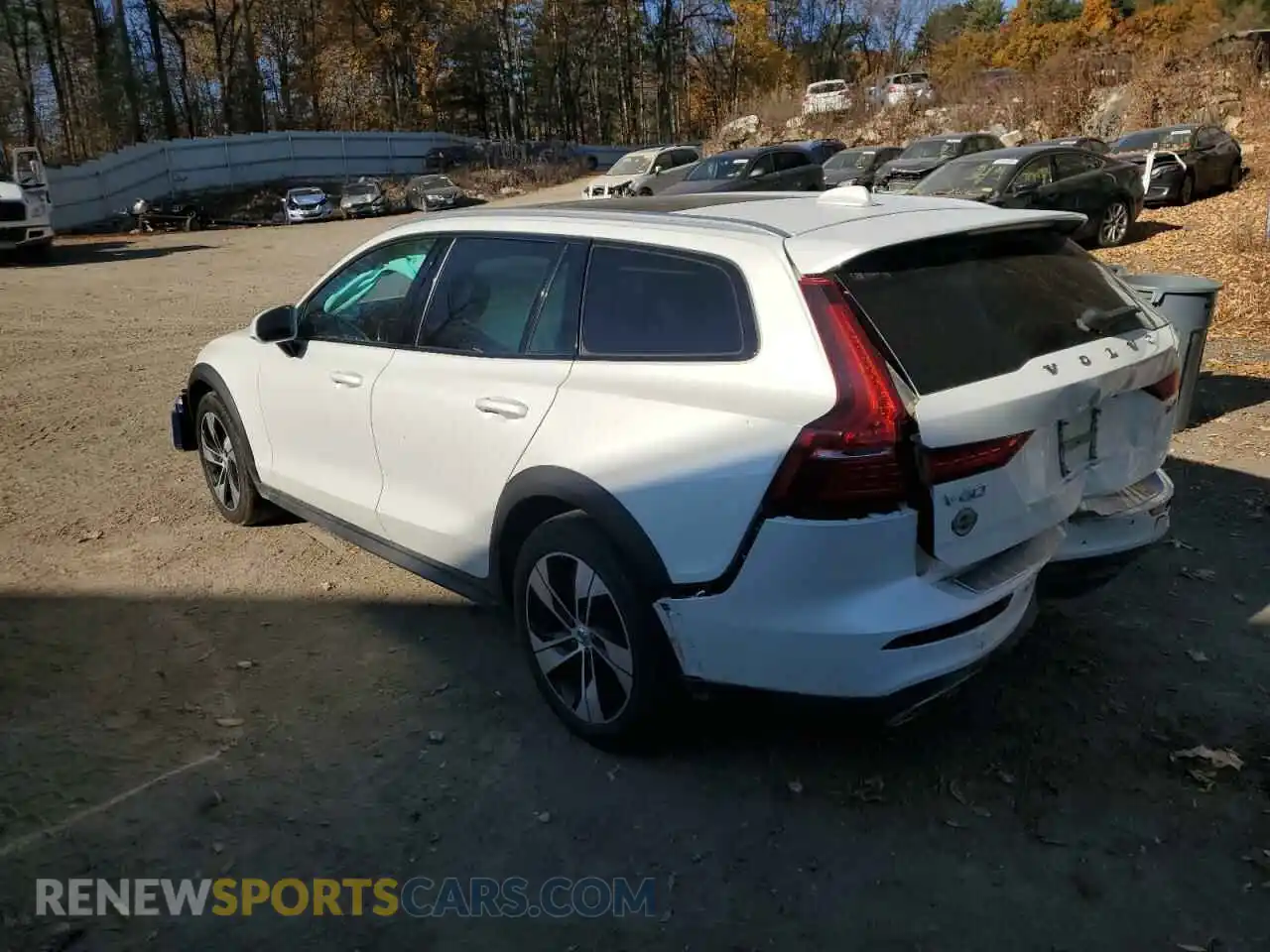 2 Photograph of a damaged car YV4102WK9L1030439 VOLVO V60 2020