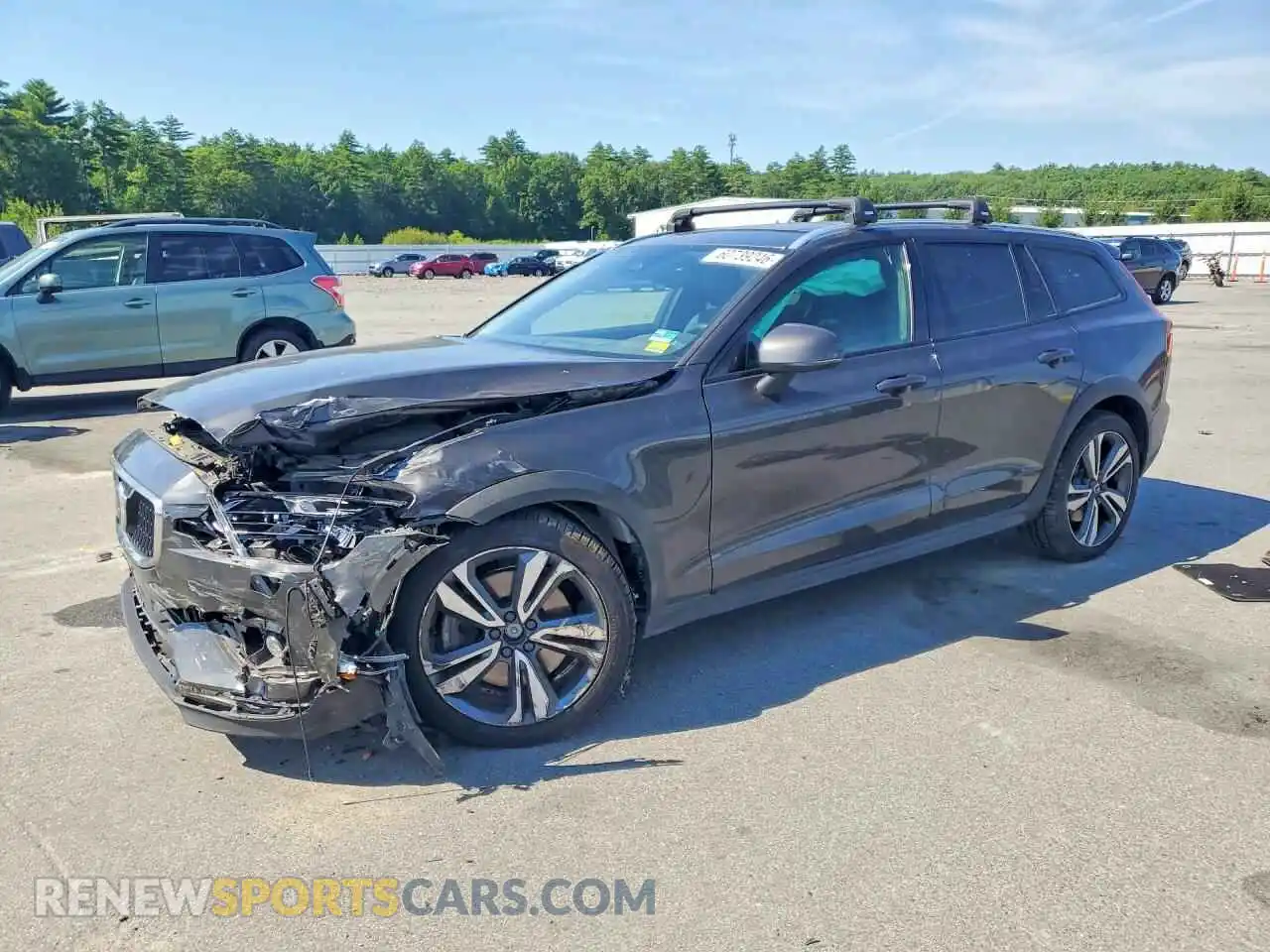 1 Photograph of a damaged car YV4L12WZ1P2106352 VOLVO V60 2023