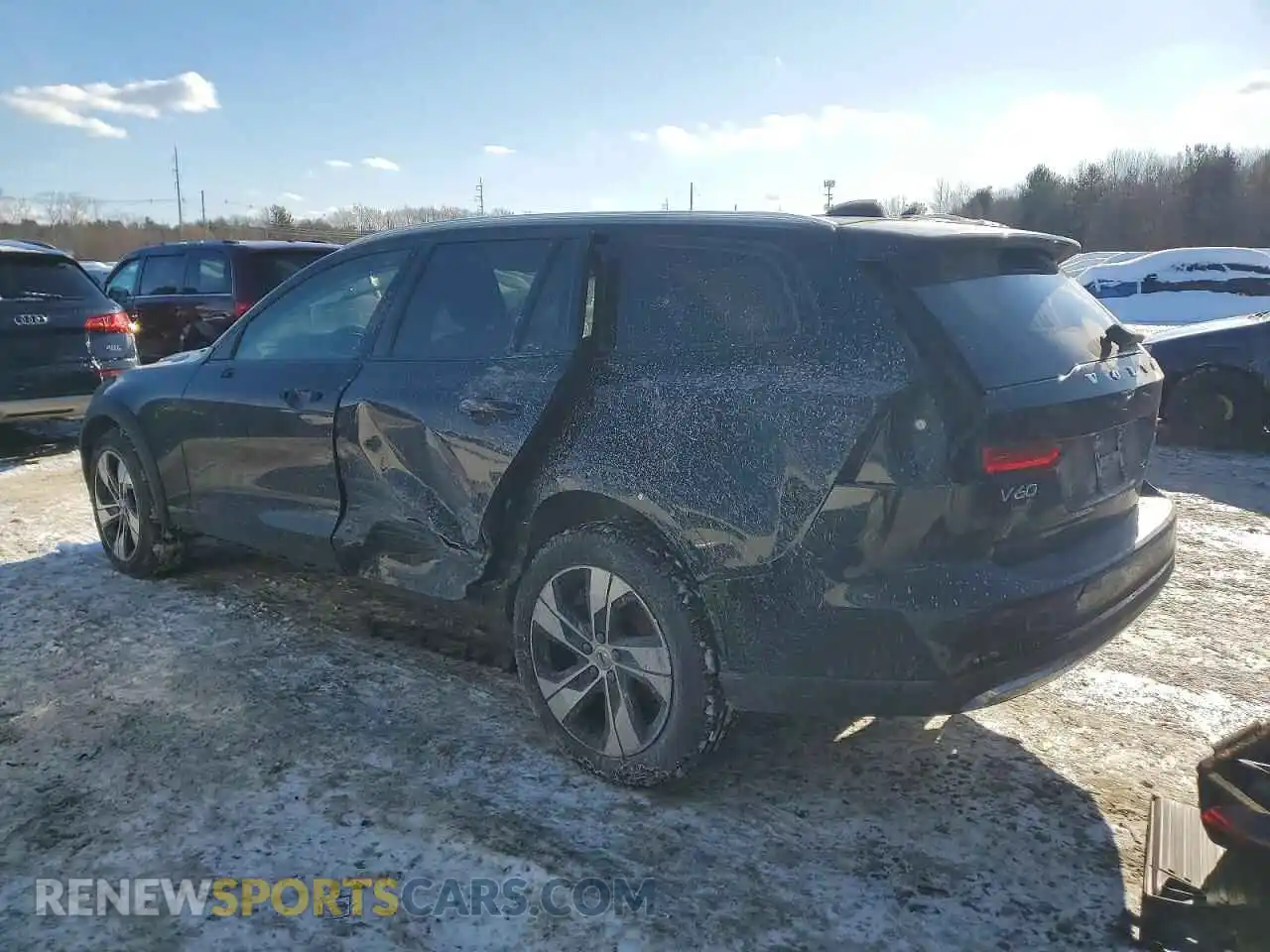 2 Photograph of a damaged car YV4L12WZ8P2111760 VOLVO V60 2023