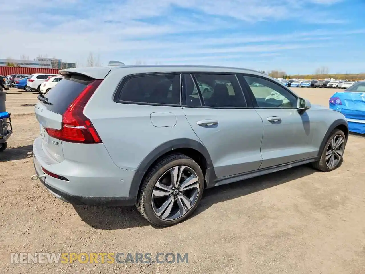 3 Photograph of a damaged car YV4L12WY4R1136736 VOLVO V60 2024