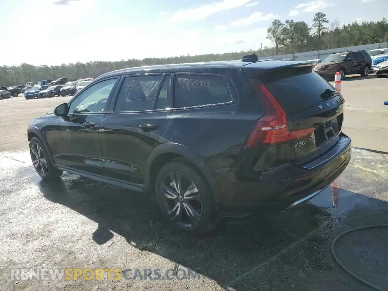 2 Photograph of a damaged car YV4L12WY6R2140474 VOLVO V60 2024