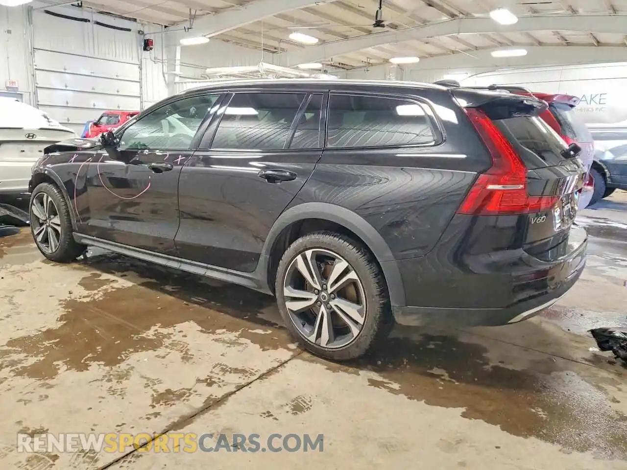 2 Photograph of a damaged car YV4L12WK0S2148992 VOLVO V60 2025