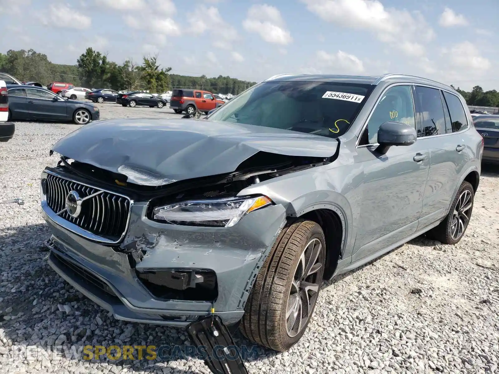 2 Photograph of a damaged car YV4A22PK7N1776903 VOLVO V90 2022