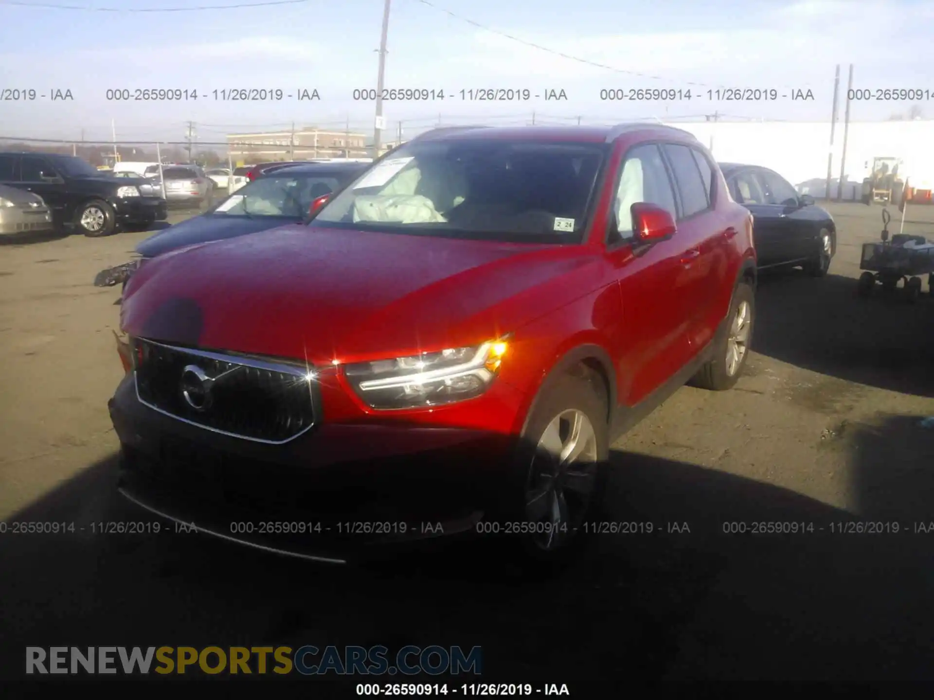2 Photograph of a damaged car YV4162UK9K2118904 VOLVO XC40 2019