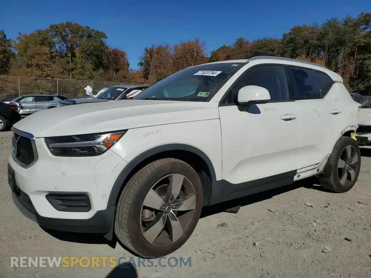 1 Photograph of a damaged car YV4162XZ2K2011475 VOLVO XC40 2019