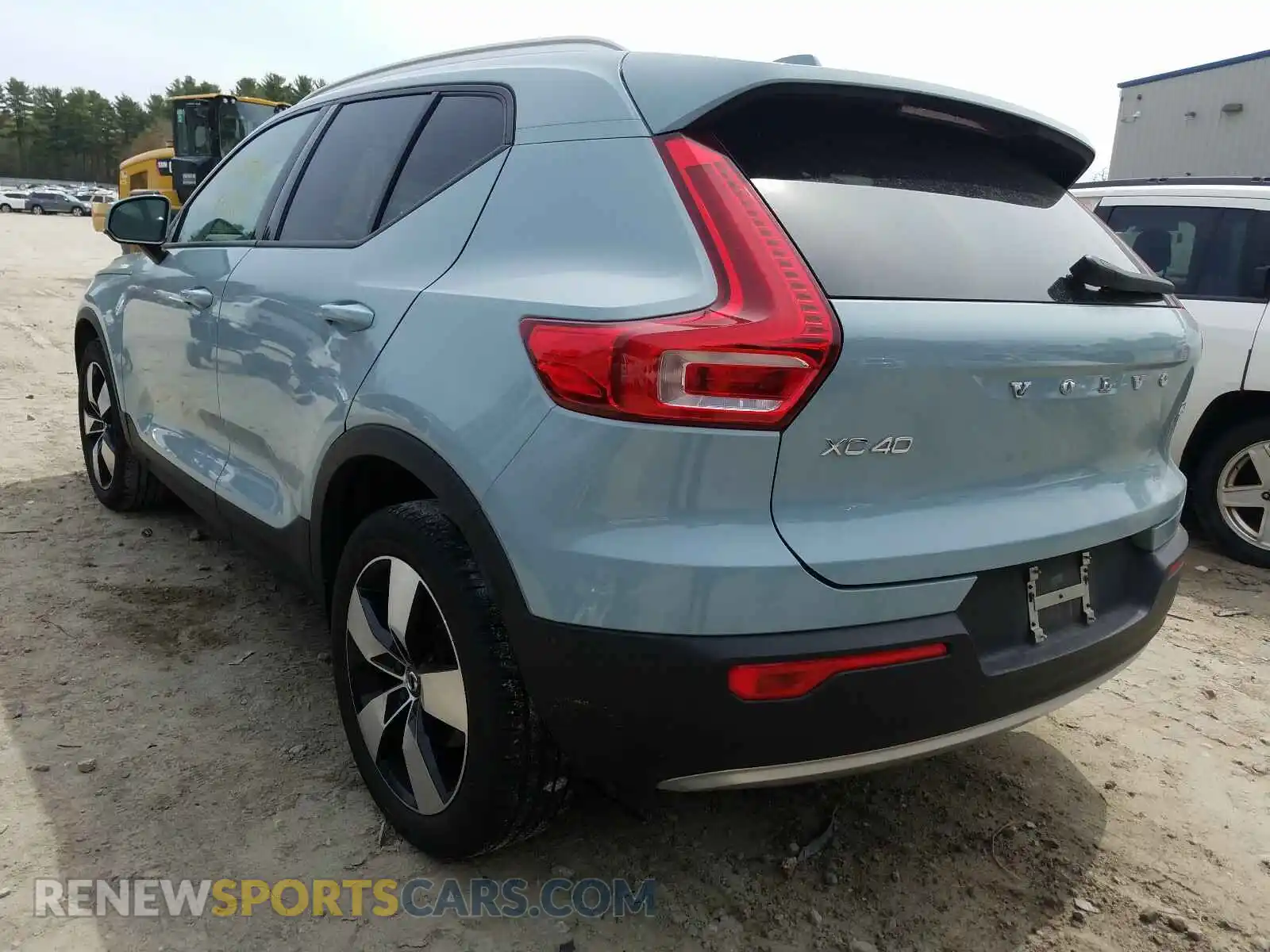 3 Photograph of a damaged car YV4162XZ8K2019371 VOLVO XC40 2019