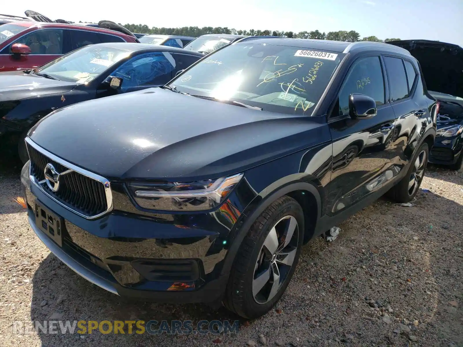 2 Фотография поврежденного автомобиля YV4162UK9L2235366 VOLVO XC40 2020