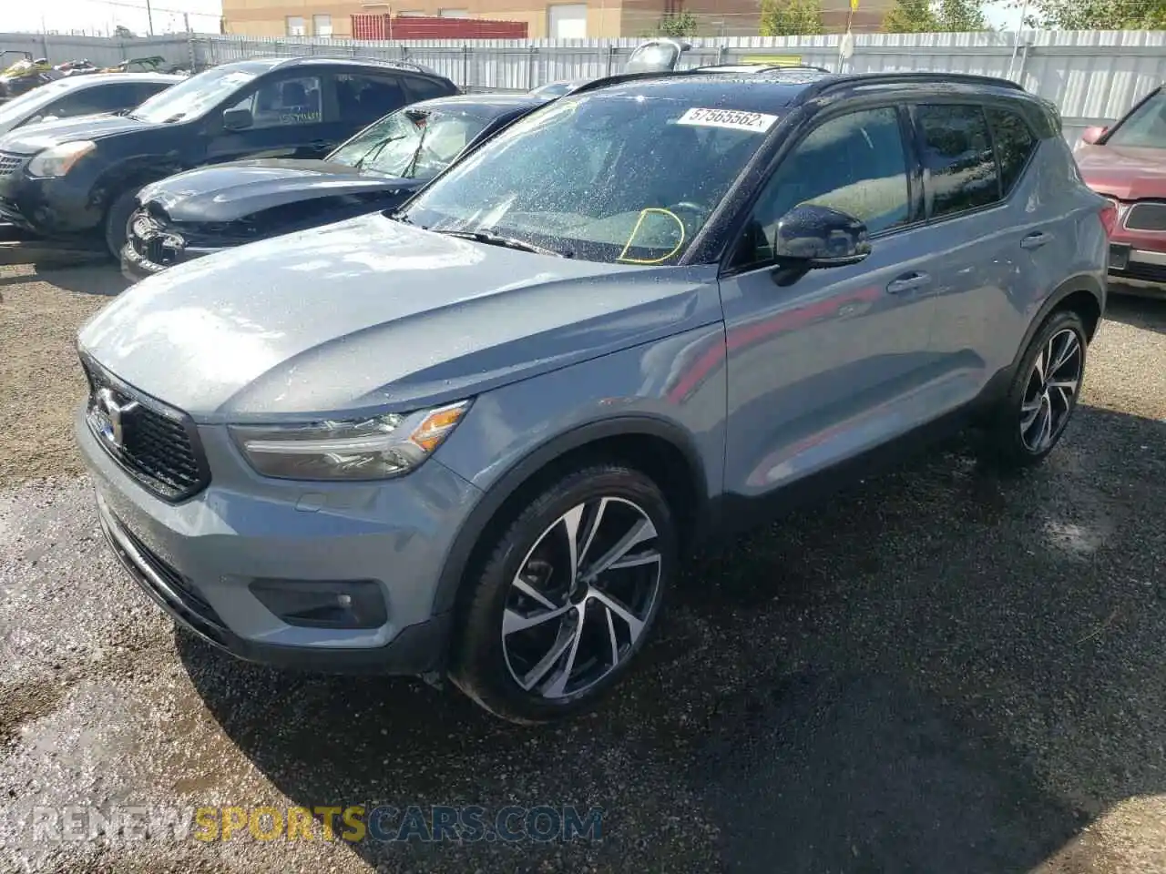 2 Photograph of a damaged car YV4162UM4L2178186 VOLVO XC40 2020