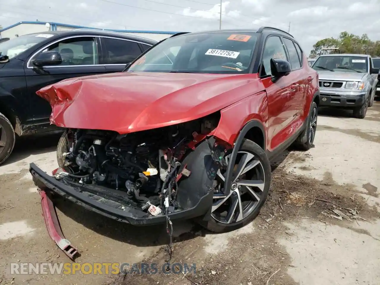 2 Фотография поврежденного автомобиля YV4AC2HM3L2244620 VOLVO XC40 2020
