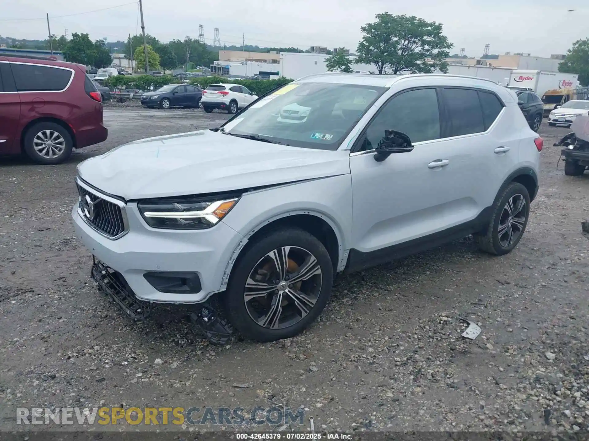 2 Photograph of a damaged car YV4162UL6M2476490 VOLVO XC40 2021