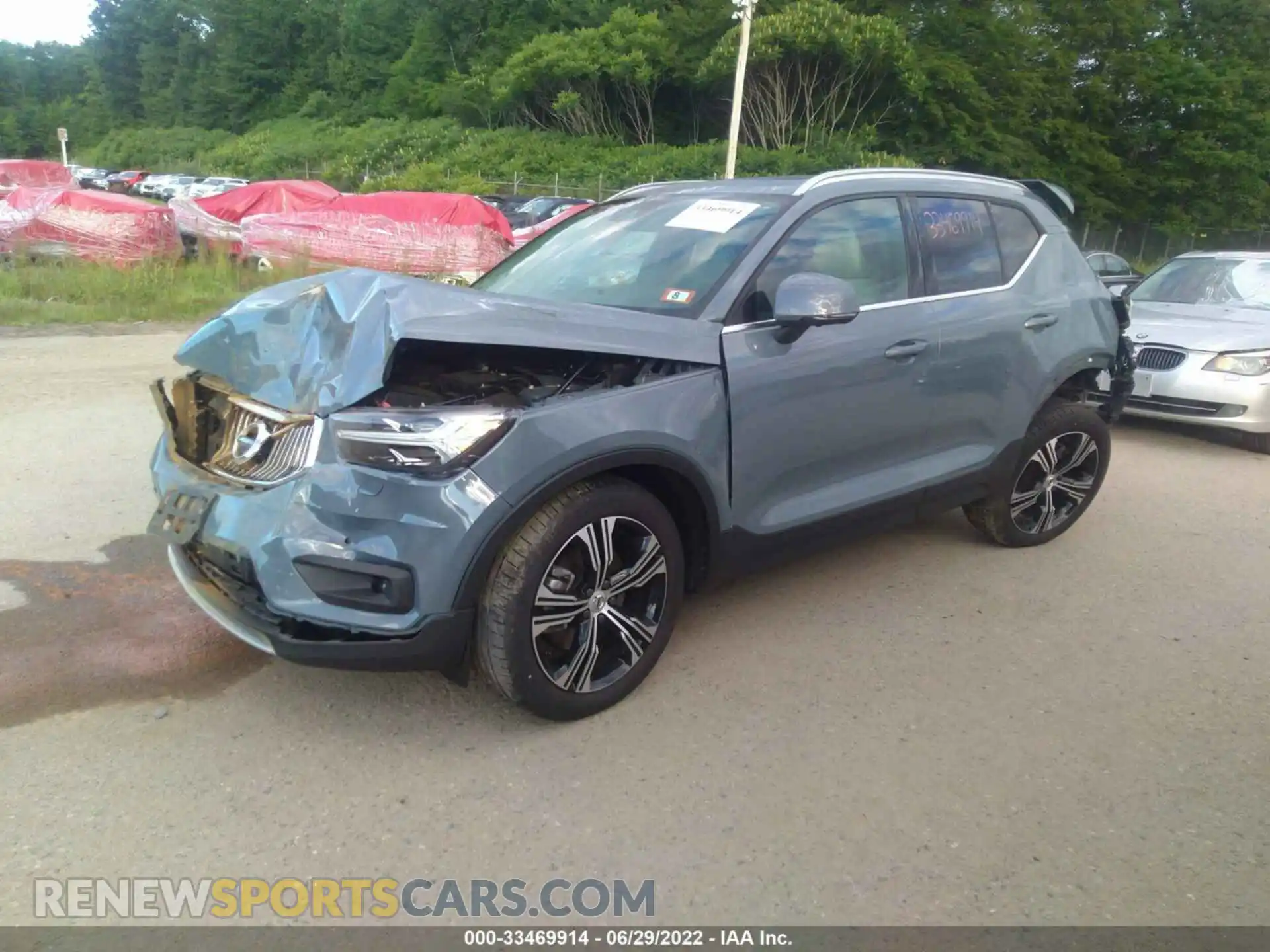 2 Фотография поврежденного автомобиля YV4162UL6M2549731 VOLVO XC40 2021