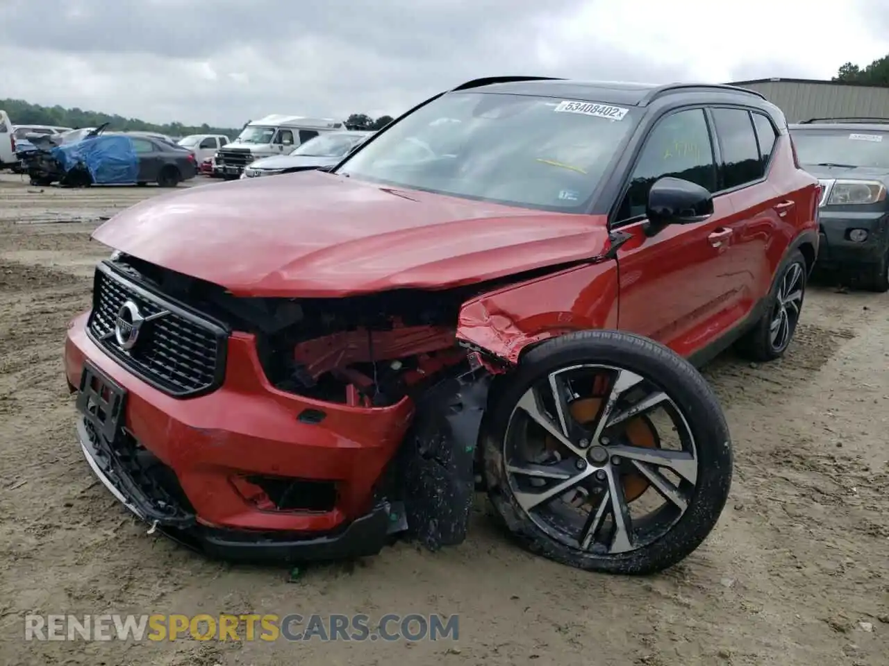 2 Photograph of a damaged car YV4162UM3M2476360 VOLVO XC40 2021