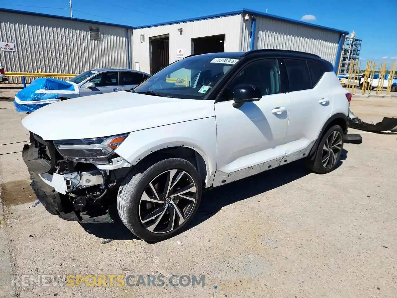 1 fotografías del automóvil dañado YV4162UM5M2462198 VOLVO XC40 2021