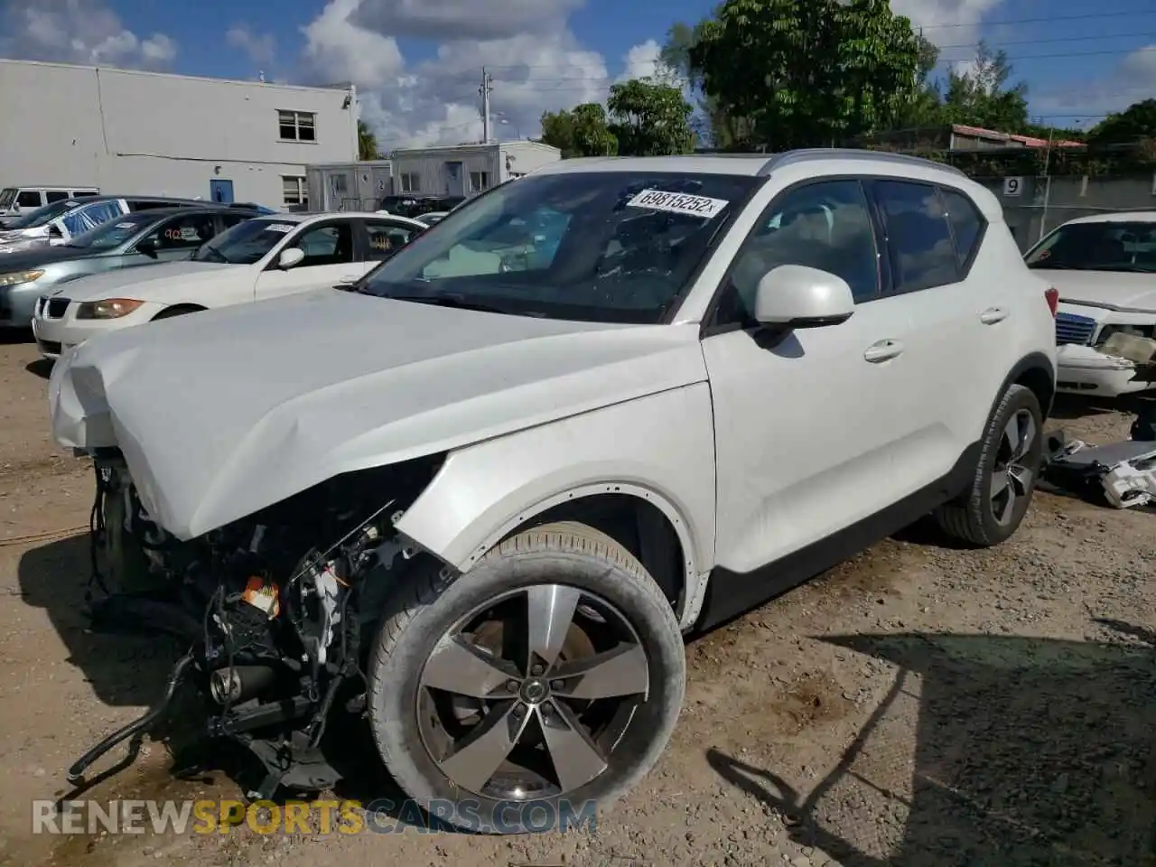 1 Photograph of a damaged car YV4AC2HK5M2425721 VOLVO XC40 2021