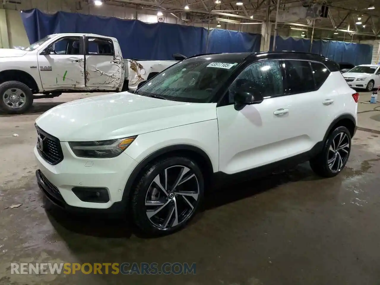 1 Photograph of a damaged car YV4AC2HM4M2507425 VOLVO XC40 2021