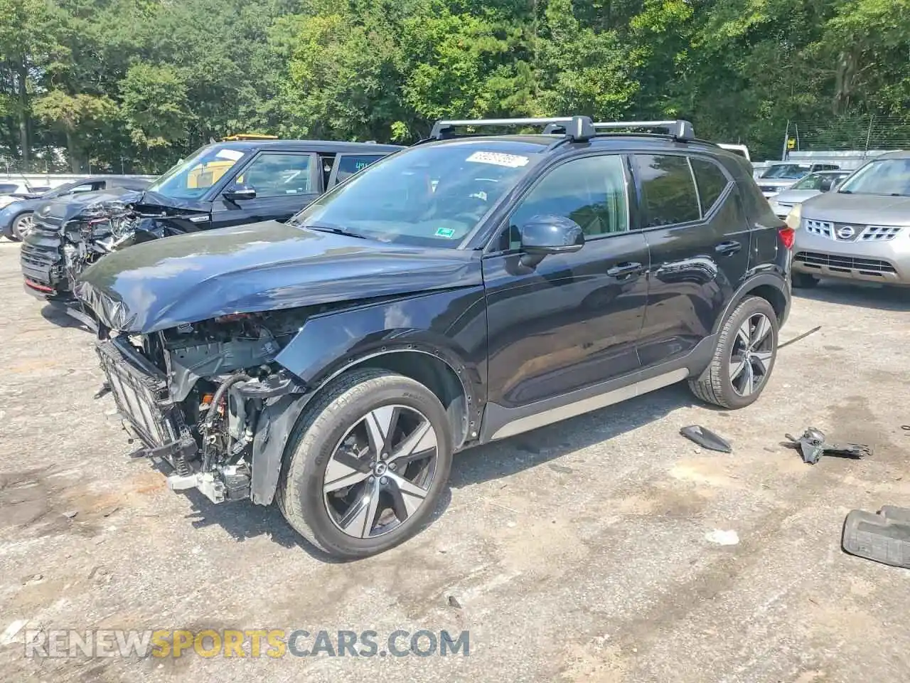 1 Photograph of a damaged car YV4ED3UR4M2541631 VOLVO XC40 2021