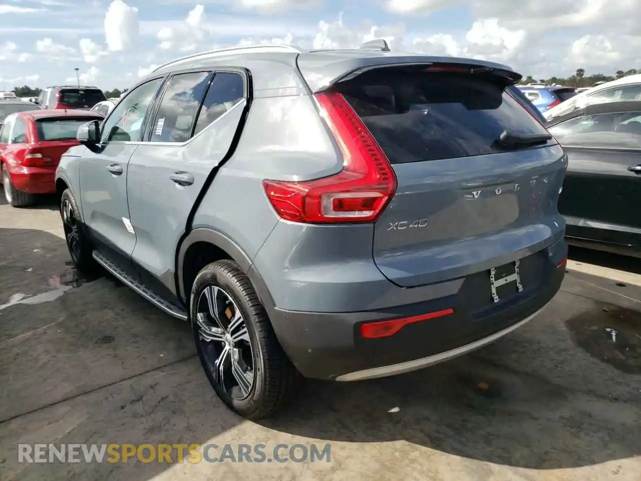 3 fotografías del automóvil dañado YV4AC2HL1N2758279 VOLVO XC40 2022