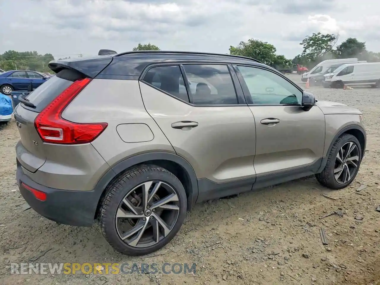 3 fotografías del automóvil dañado YV4AC2HM5N2643029 VOLVO XC40 2022