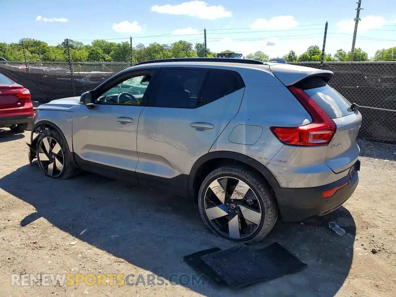 2 Фотография поврежденного автомобиля YV4ED3UM6P2961402 VOLVO XC40 2023
