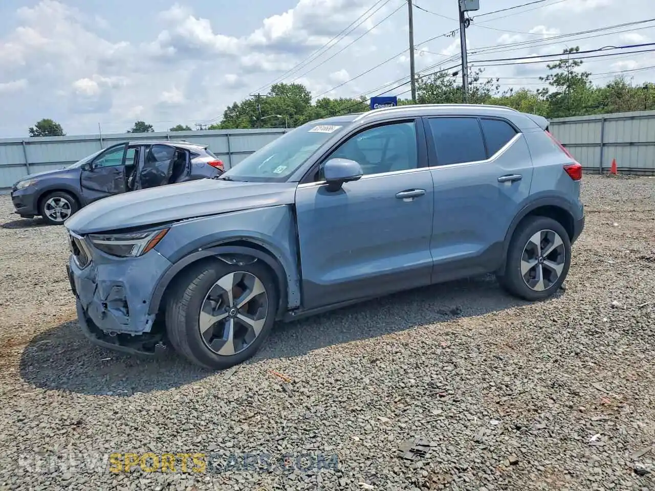 1 fotografías del automóvil dañado YV4L12UN5P2993583 VOLVO XC40 2023