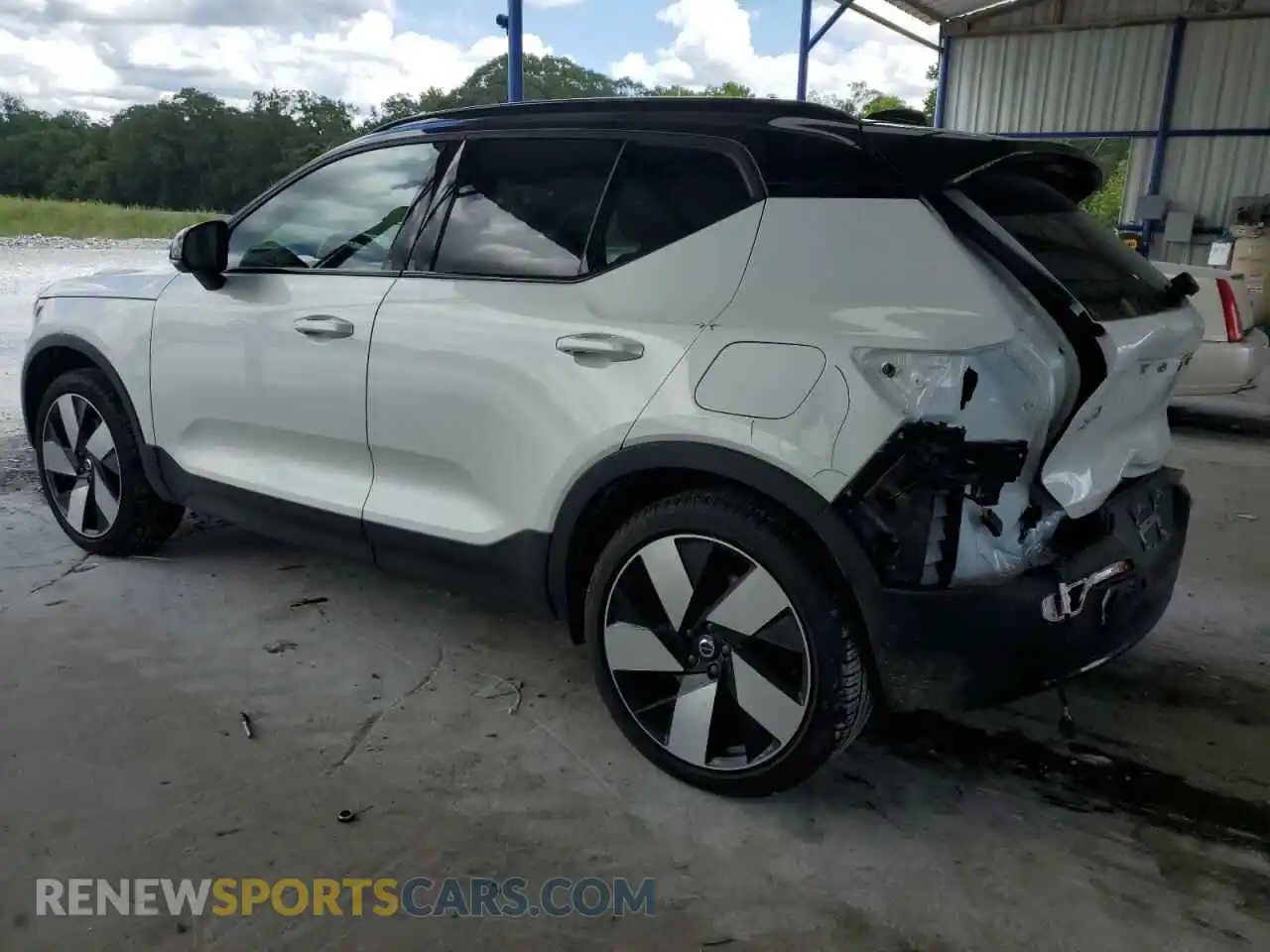 2 Фотография поврежденного автомобиля YV4ER3XM2R2231230 VOLVO XC40 2024