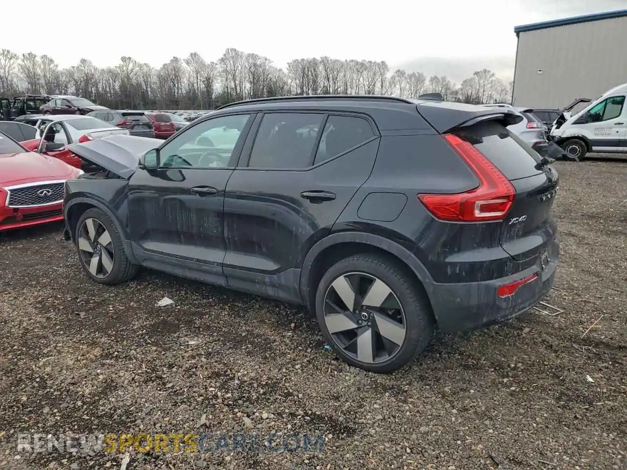 2 Фотография поврежденного автомобиля YV4ER3XM9R2292929 VOLVO XC40 2024