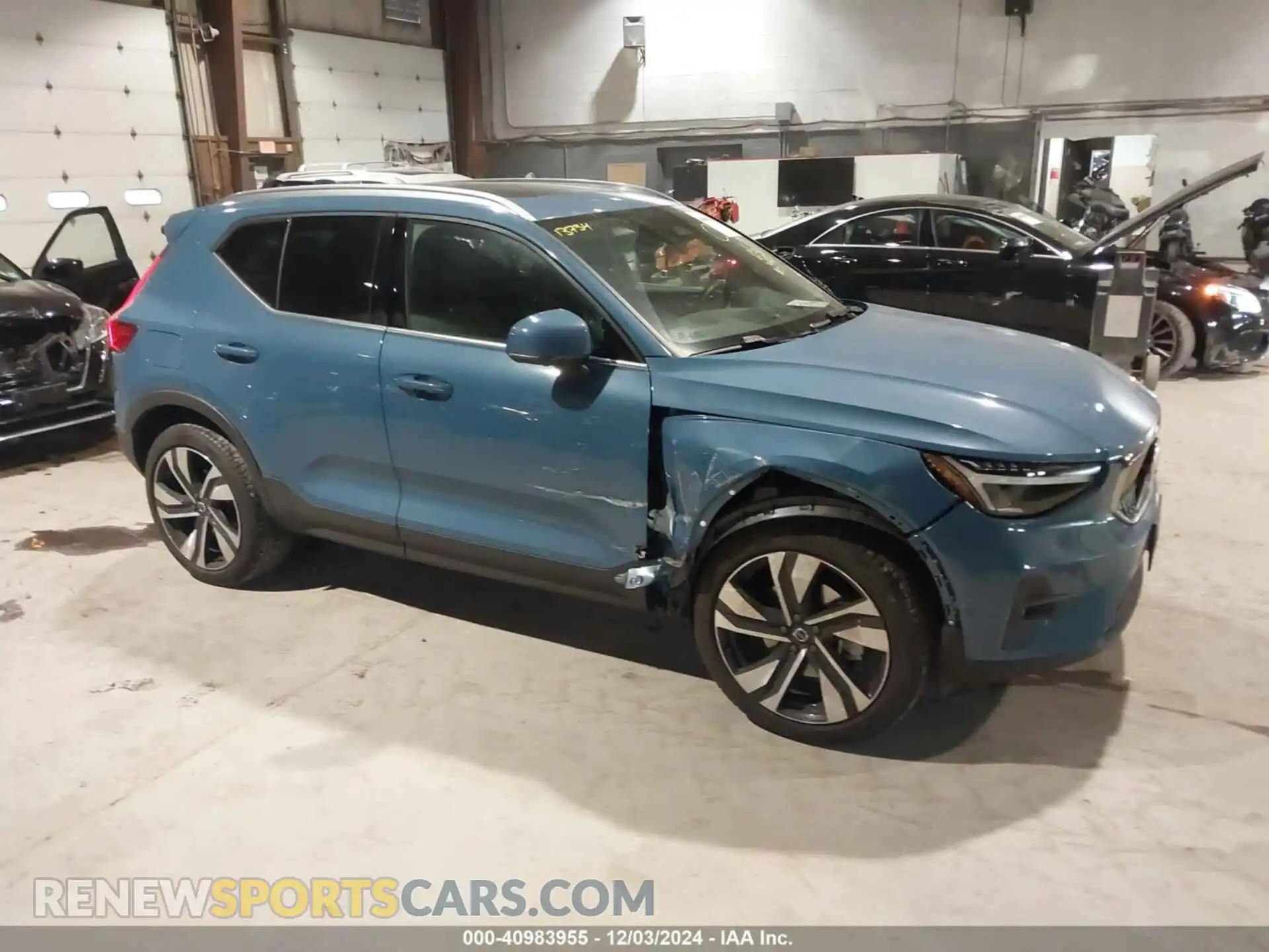 1 Photograph of a damaged car YV4L12UE9R2225740 VOLVO XC40 2024