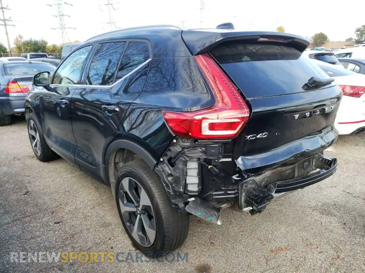 3 Photograph of a damaged car YV4L12UN8P2911443 VOLVO XC40 PLUS 2023