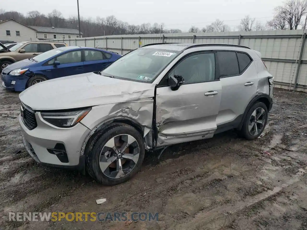 1 Photograph of a damaged car YV4L12UW0P2111986 VOLVO XC40 PLUS 2023