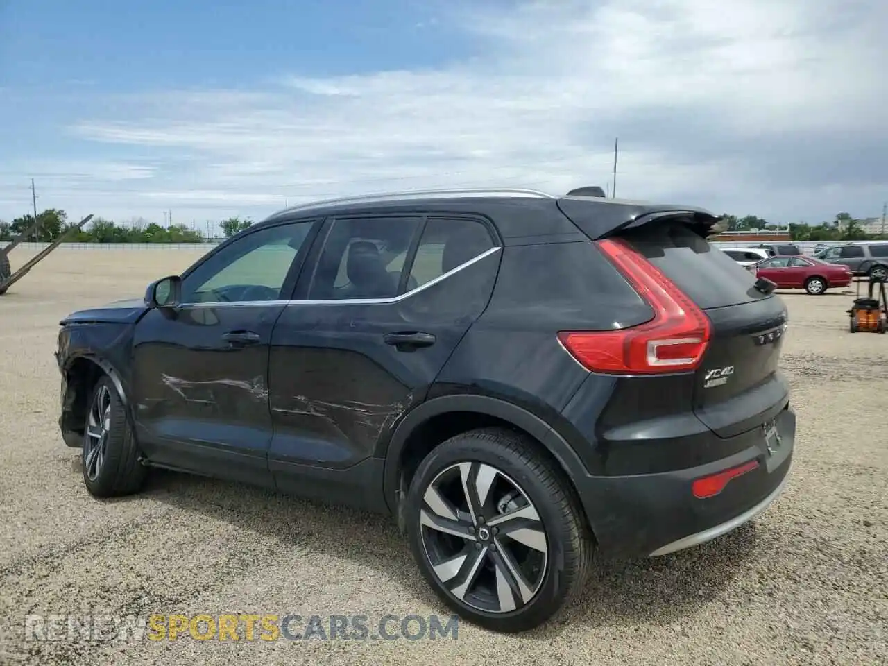 2 Photograph of a damaged car YV4L12UE4R2366179 VOLVO XC40 PLUS 2024