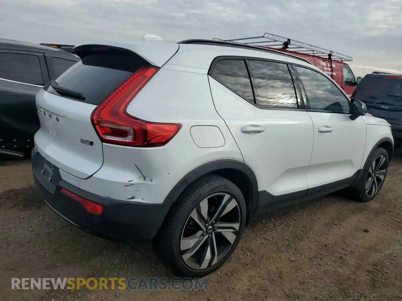 3 Photograph of a damaged car YV4L12UL7R2249713 VOLVO XC40 PLUS 2024