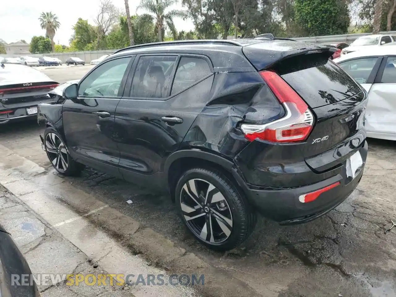 2 Photograph of a damaged car YV4L12UC8S2523037 VOLVO XC40 PLUS 2025
