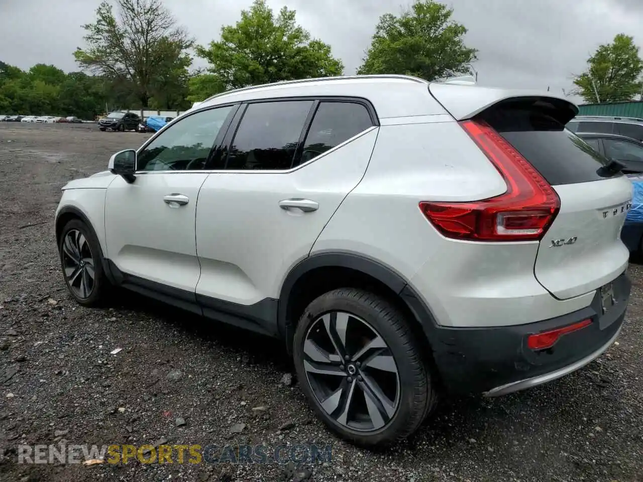 2 Photograph of a damaged car YV4L12UE3S2503506 VOLVO XC40 PLUS 2025