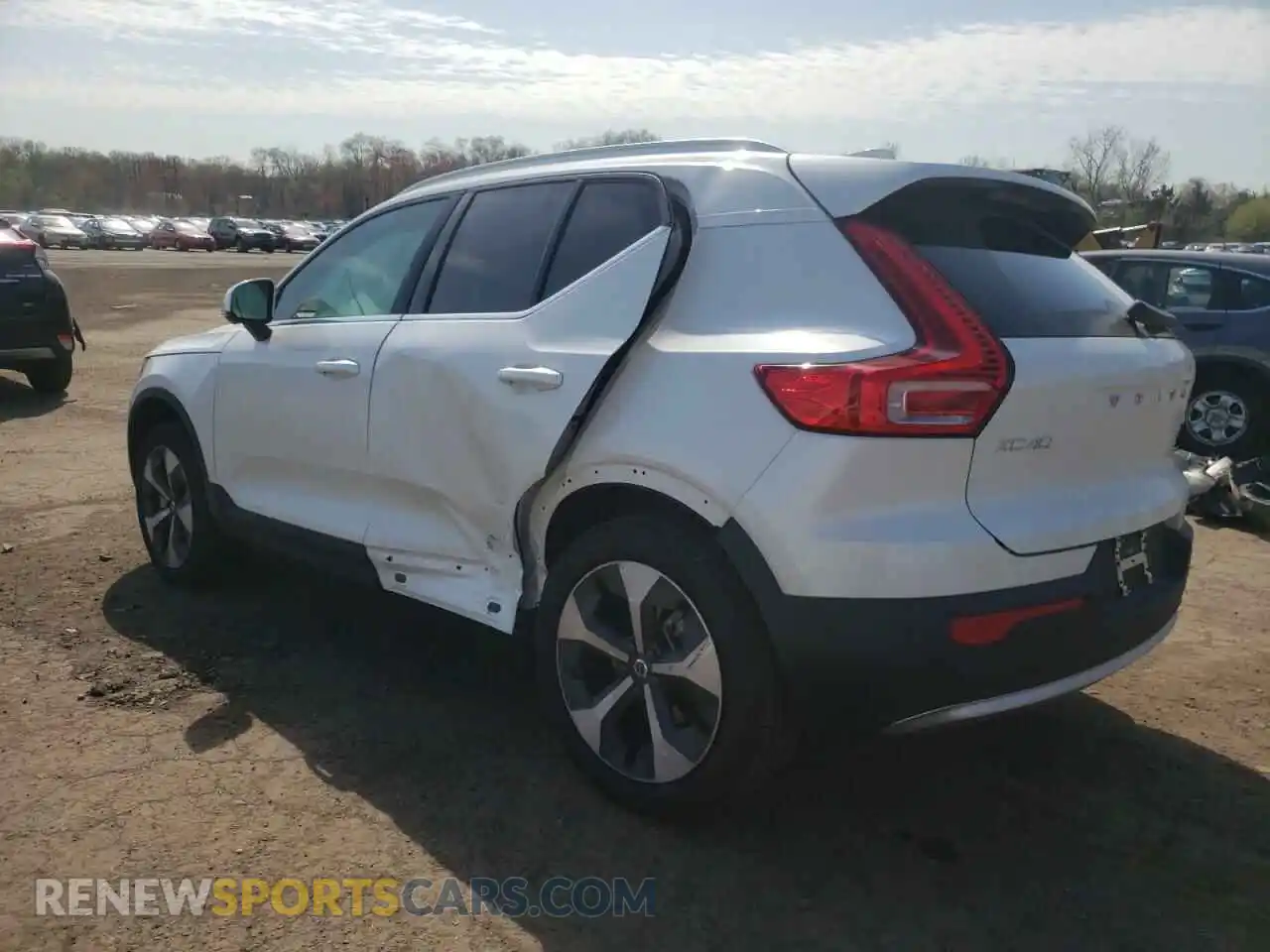 2 Photograph of a damaged car YV4L12UE6S2547385 VOLVO XC40 PLUS 2025