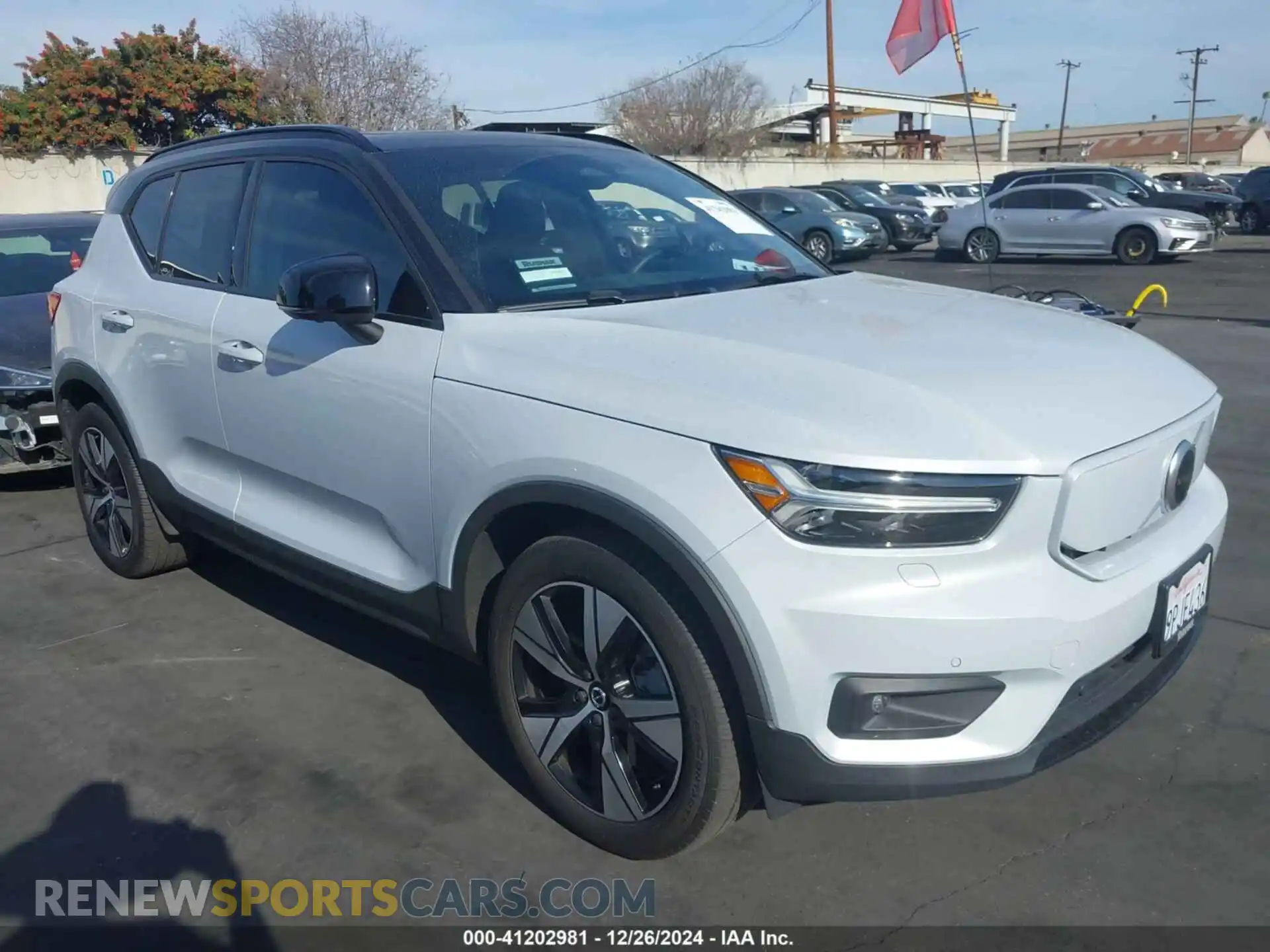1 fotografías del automóvil dañado YV4ED3UR7M2580522 VOLVO XC40 RECHARGE PURE ELECTRIC 2021