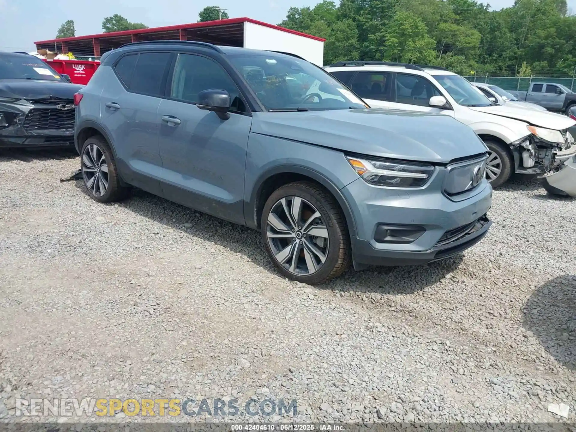1 fotografías del automóvil dañado YV4ED3UR8M2565124 VOLVO XC40 RECHARGE PURE ELECTRIC 2021
