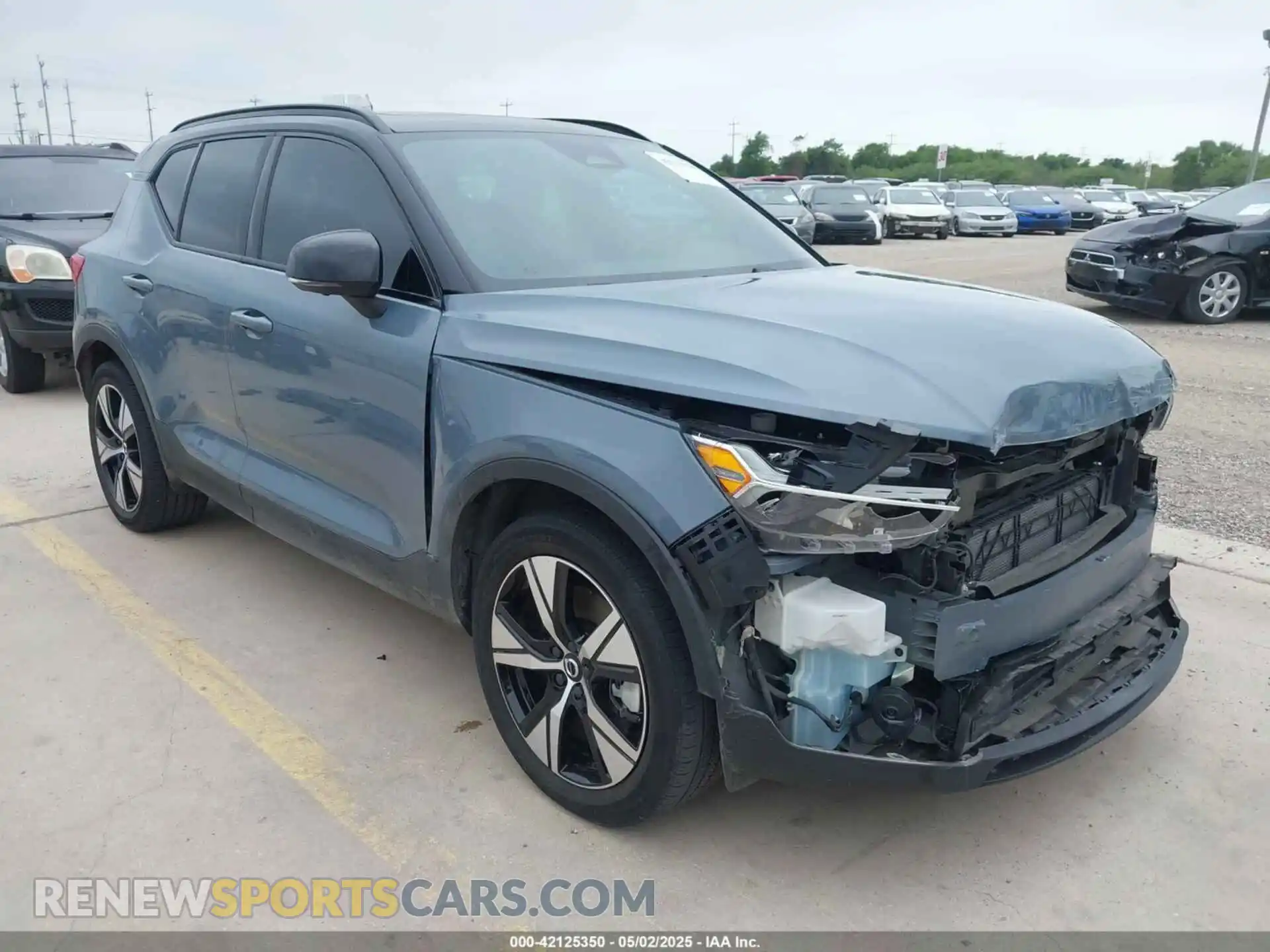 1 fotografías del automóvil dañado YV4ED3UR9N2692112 VOLVO XC40 RECHARGE PURE ELECTRIC 2022