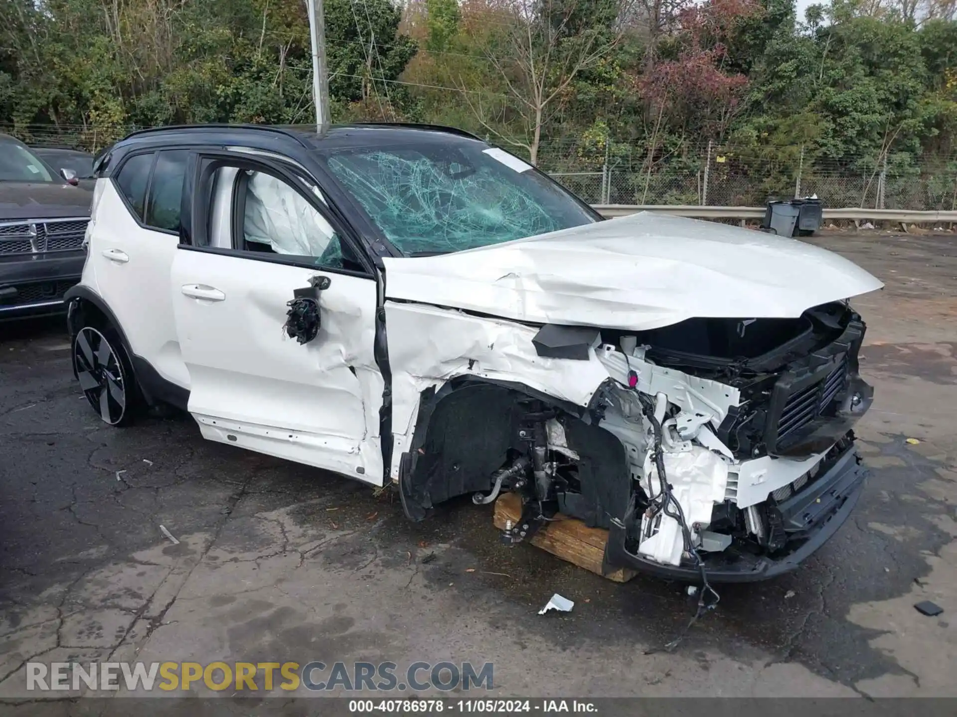 1 fotografías del automóvil dañado YV4ED3UM3P2003494 VOLVO XC40 RECHARGE PURE ELECTRIC 2023