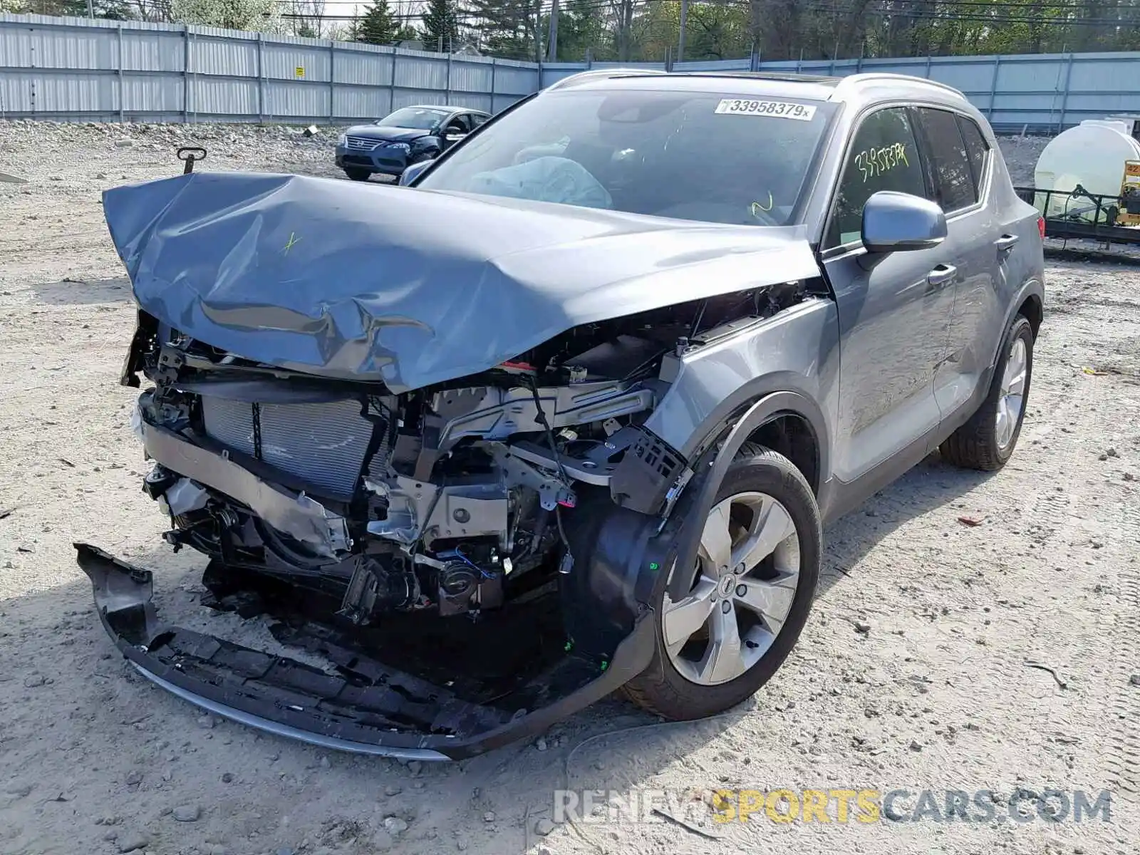 2 Photograph of a damaged car YV4162UK1K2122218 VOLVO XC40 T5 2019