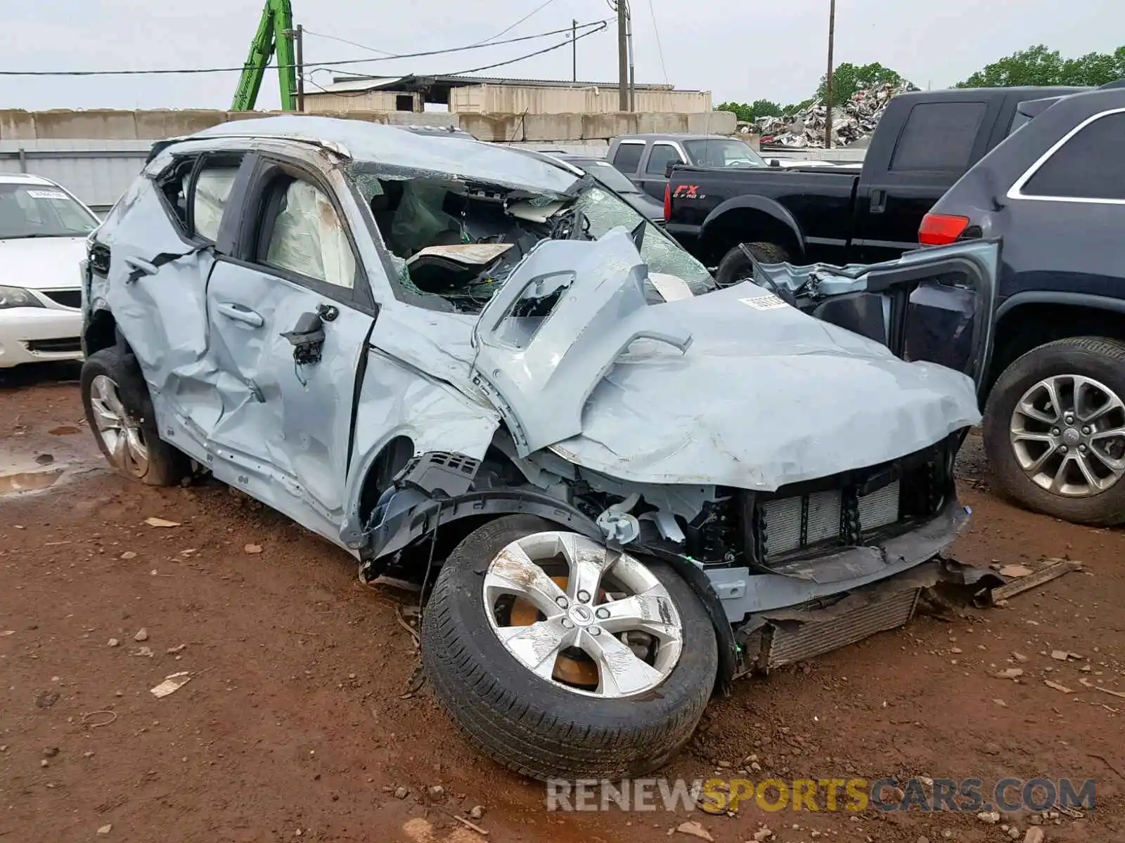 1 Photograph of a damaged car YV4162XZ6K2006490 VOLVO XC40 T5 2019