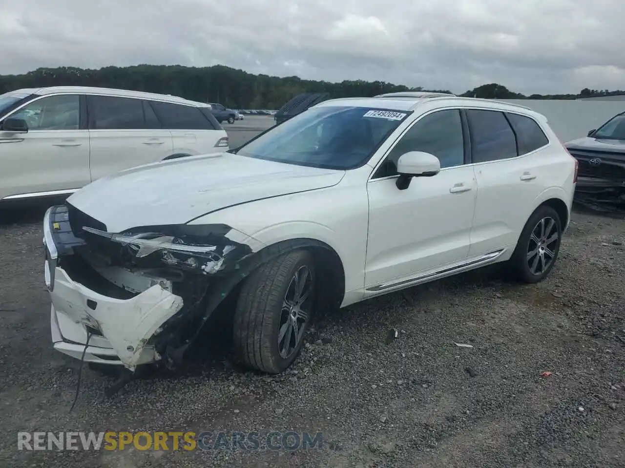 1 Photograph of a damaged car LYV102DL2KB191592 VOLVO XC60 2019
