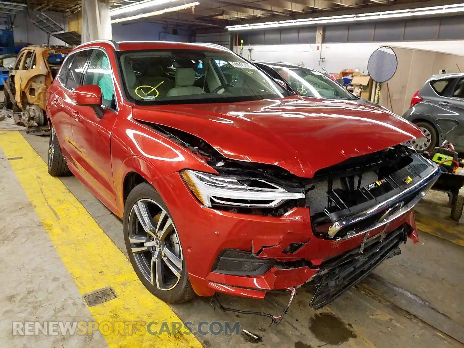 1 Photograph of a damaged car LYV102RK0KB227621 VOLVO XC60 2019