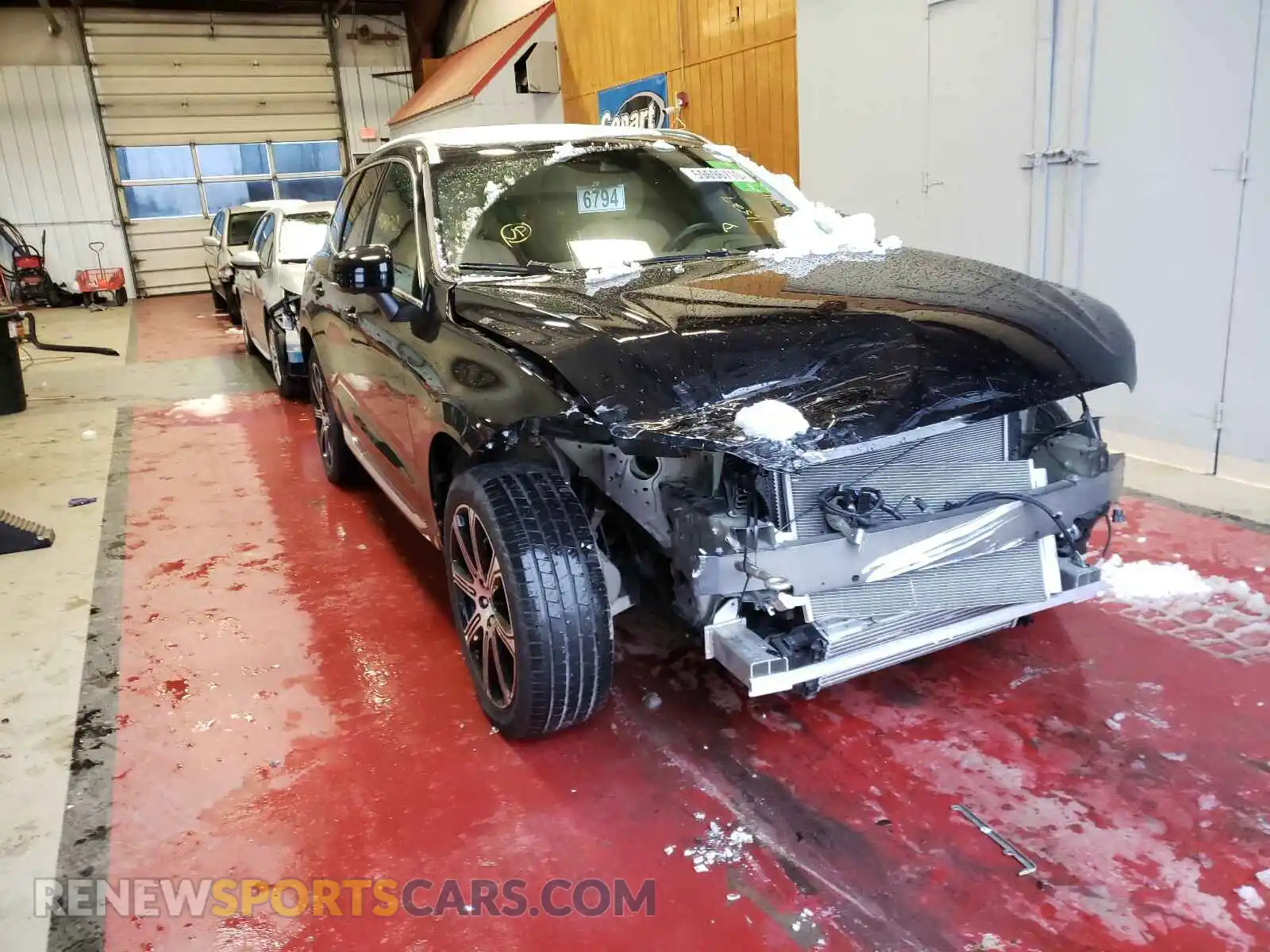 1 Photograph of a damaged car LYV102RL3KB218341 VOLVO XC60 2019