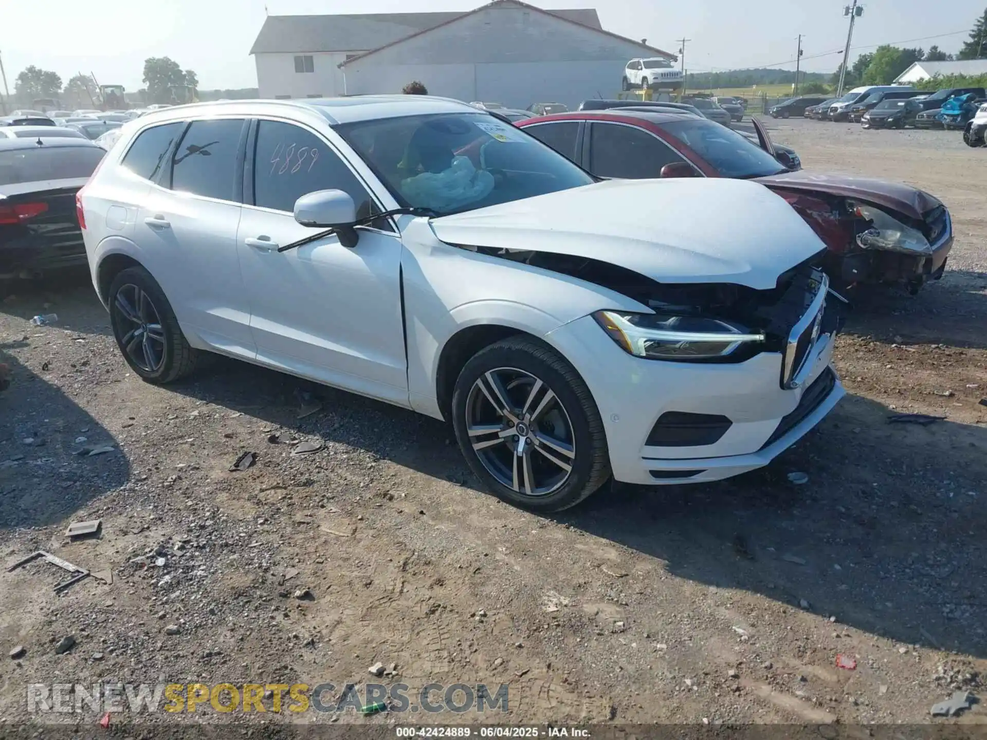 1 fotografías del automóvil dañado LYVA22RK3KB209723 VOLVO XC60 2019